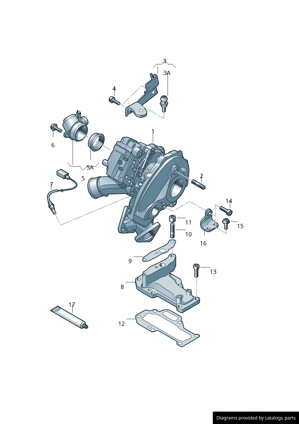 Porsche / Volkswagen / Audi Shouldered Nut With Multipoint Socket Head ...