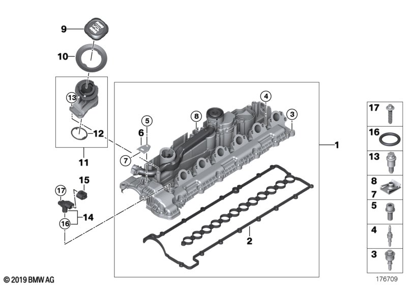BMW Asa-Bolt 11127803813 - LLLParts