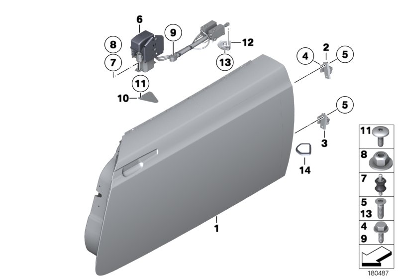 BMW Rubber Mounting 11727559515 - LLLParts
