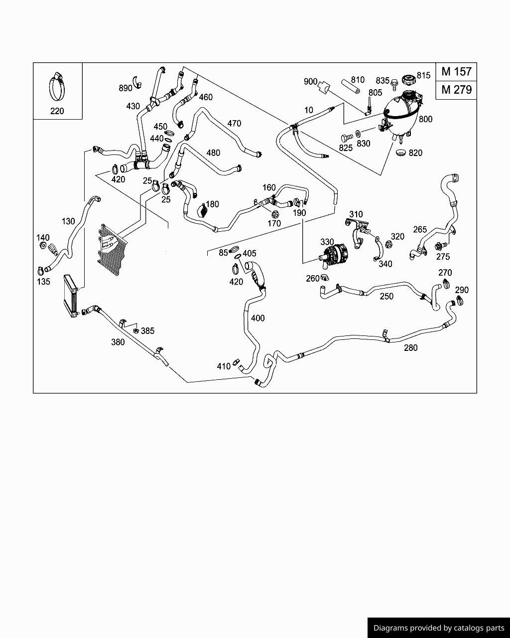 Mercedes Benz Hose Line A4635018984 - LLLParts
